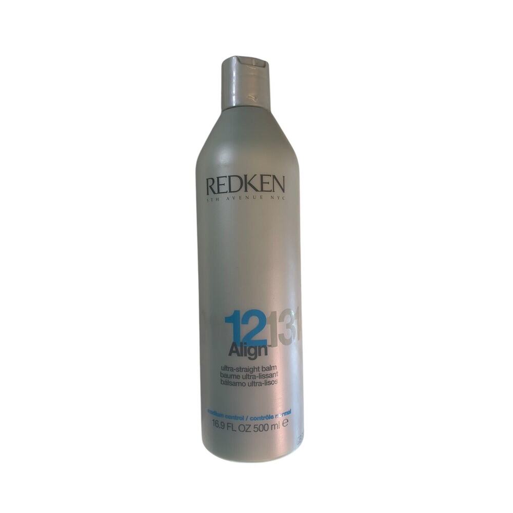Redken 12 Align Ultra Straight Balm Smoothing Lotion 16.9 Oz Jumbo Size